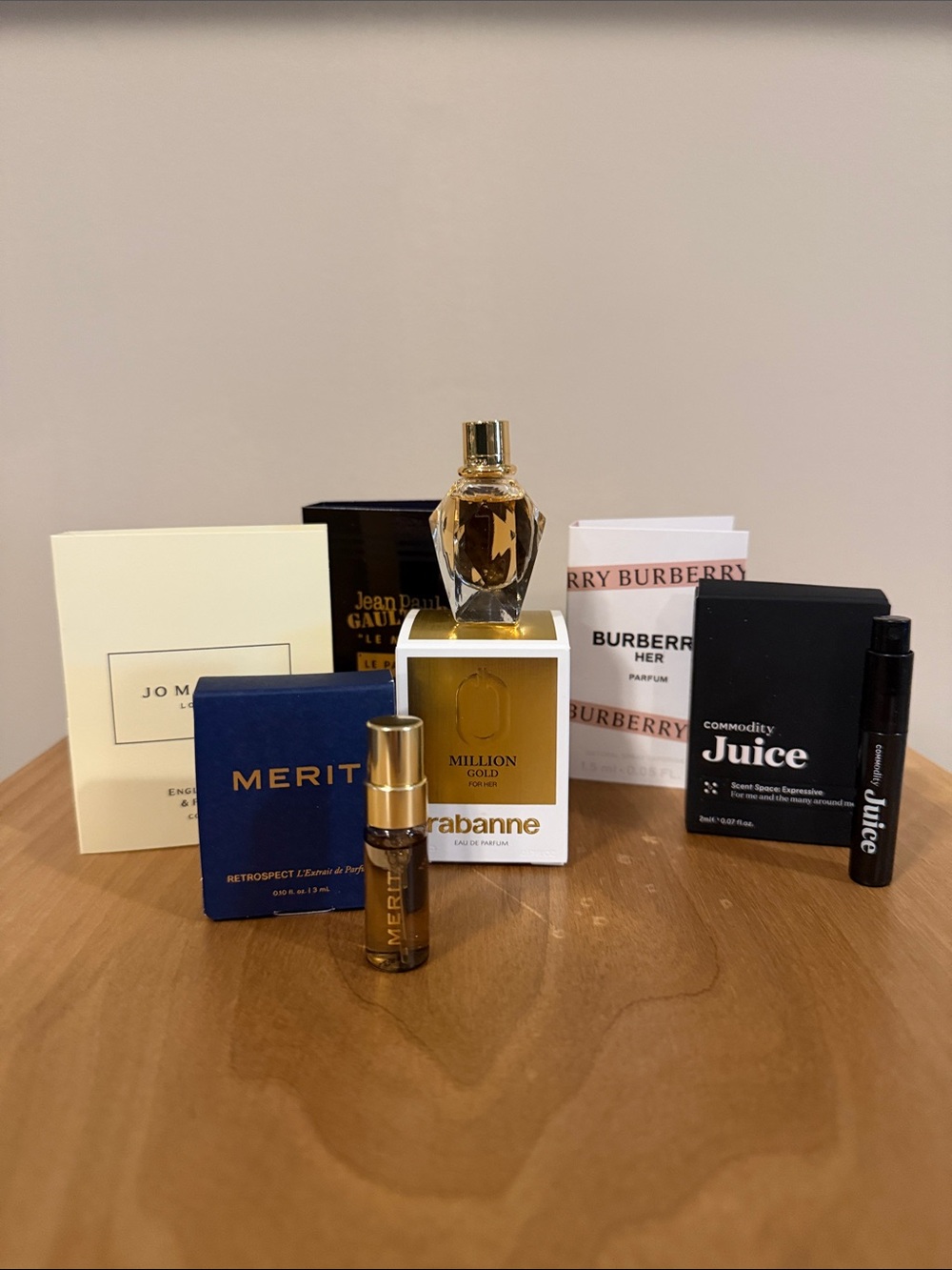 Paco Rabanne 1 Million Gold Mini & Samples